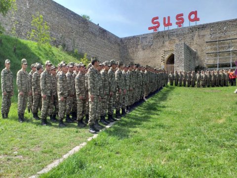 Şuşada Qələbə Günü qeyd olundu - FOTOLAR