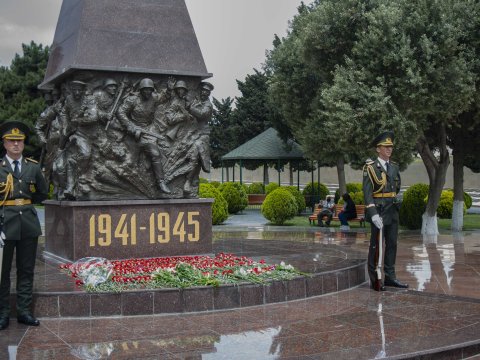 Nərimanov rayonunda qələbə günü qeyd edildi