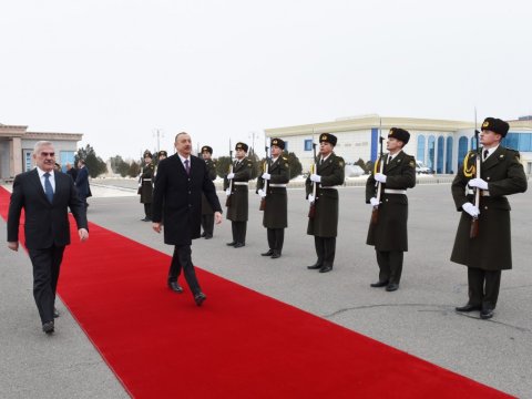 Prezidentin Naxçıvan səfəri başa çatdı