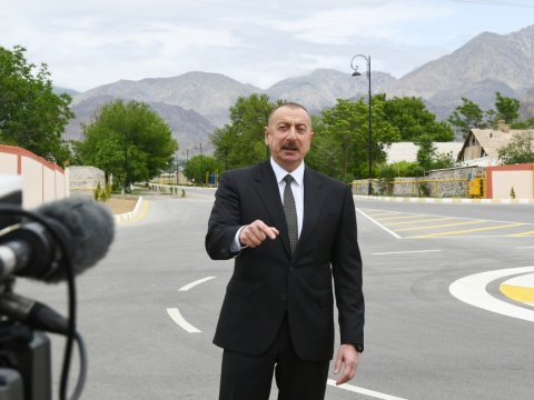 İlham Əliyev: “Zəngəzur dəhlizi açılmalıdır və açılacaq”