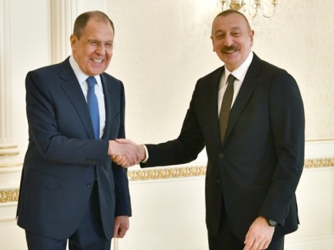 İlham Əliyev Lavrovu qəbul etdi - FOTO - YENİLƏNİB