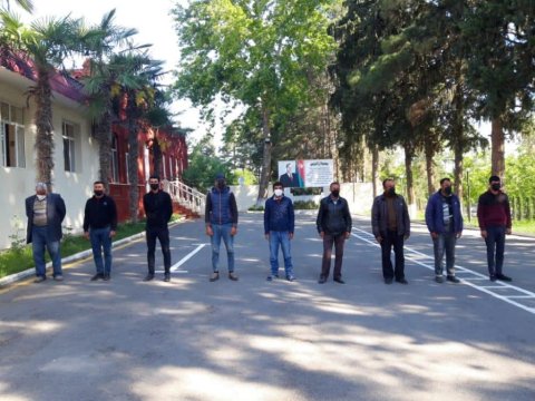 Azad olunmuş ərazilərə keçmək istəyən 9 nəfər saxlanıldı