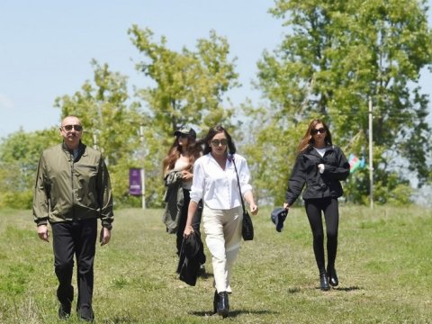 “Şuşa 29 ildən sonra yenə doğmalarını, qonaqlarını qarşılayır” - Mehriban Əliyeva  