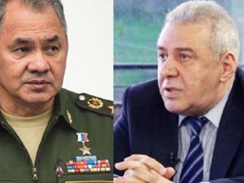 Şoyqu erməni həmkarı ilə Qarabağdakı vəziyyəti müzakirə etdi