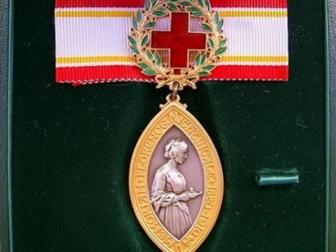 Arəstə Baxışova beynəlxalq “Florens Naytinqeyl” medalı ilə təltif olundu - FOTO