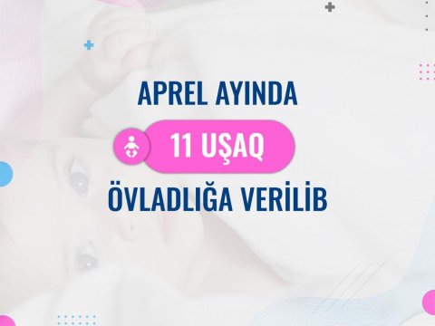 Azərbaycan övladlığa verilən uşaqların sayı açıqlandı
