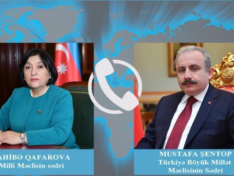 Şentop Sahibə Qafarovaya zəng etdi