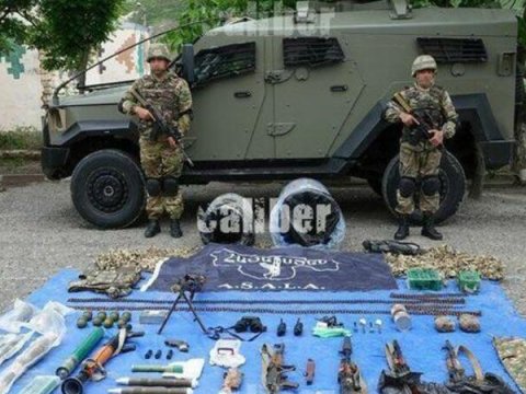 Suqovuşan yaxınlığında ASALA-nın anbarı aşkarlandı - FOTO