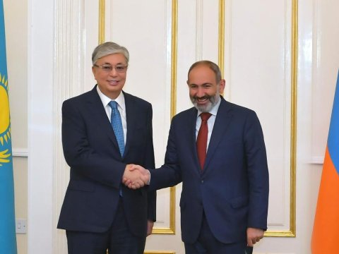 Paşinyan Azərbaycana qarşı Qazaxıstandan DƏSTƏK İSTƏDİ