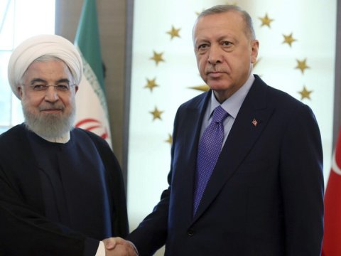 Türkiyə və İran prezidentləri 
