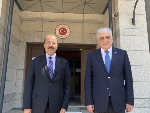Türkiyə-Azərbaycan Dostluq Qrupunun rəhbəri Bakıda...