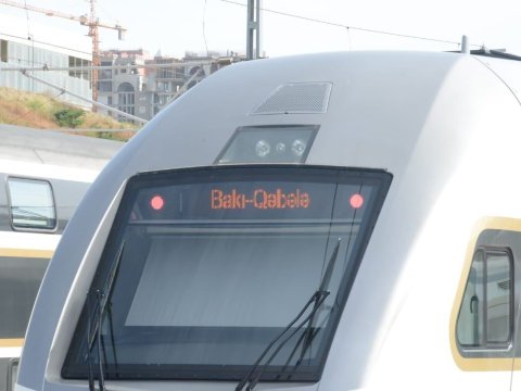 Bakıdan Qəbələyə ilk qatar yola düşdü
