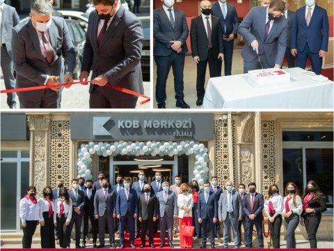 Kapital Bank sahibkarlar üçün “KOB Mərkəzi” filialını istifadəyə verdi