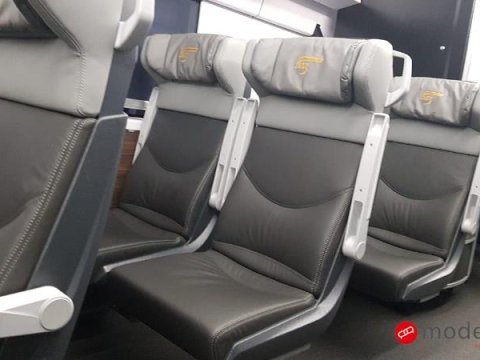 311 kilometrlik yolu 3 saat 20 dəqiqəyə gedən sürət qatarında gediş haqqı - FOTOLAR