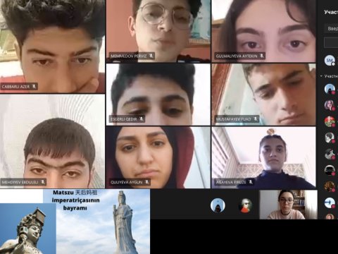 ADU-nun Konfutsi İnstitutu “Çin mifologiyası”nı müzakirə etdi