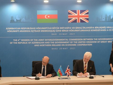 Azərbaycan və Britaniya arasında iki sənəd imzalandı