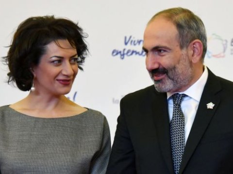 Paşinyan arvadını nazir müavini təyin etdi