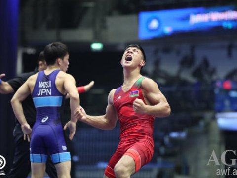 Güləşçimiz Avropa çempionu oldu