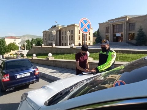 Dayanma-durma qaydalarını pozanlar cərimələndi - FOTO