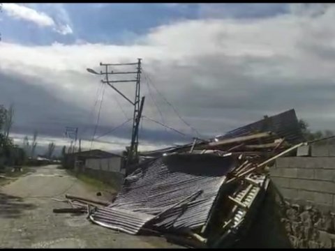 Bu dəfə fırtına Ermənistanı cənginə aldı