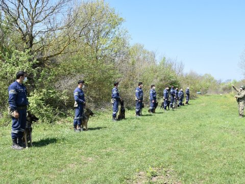 Türkiyə Milli Müdafiə Nazirliyi FHN-ə minaaxtaran itlər hədiyyə etdi - FOTO