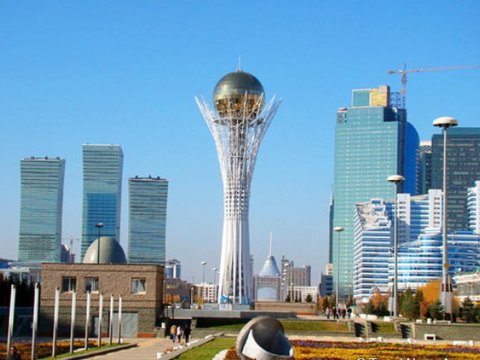 Qazaxıstanda Azərbaycan Ticarət evi açıldı