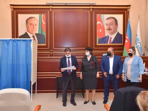 “Azərsu” İctimai Şuraya təkrar seçkilər keçirib - FOTO