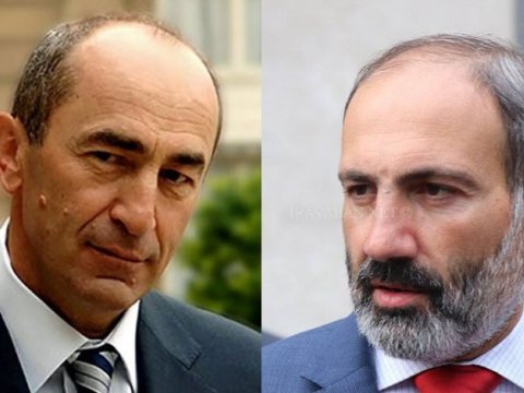 Koçaryan sorğuda Paşinyana qalib gəldi - FOTO