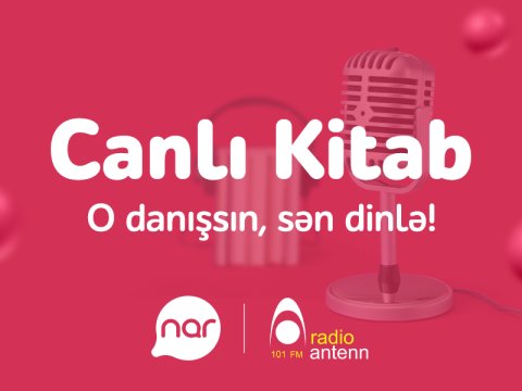 “Nar”ın dəstəyilə ən böyük Azərbaycan dilli audiokitab toplusu yaradılır