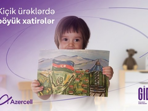 Azercell şəhid övladları üçün sosial layihə keçirib
