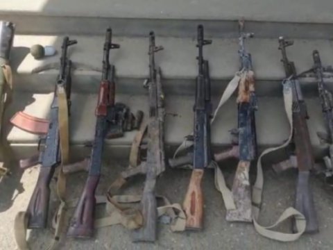 Xocavənddə ermənilərin atıb qaçdığı silahlar TAPILDI