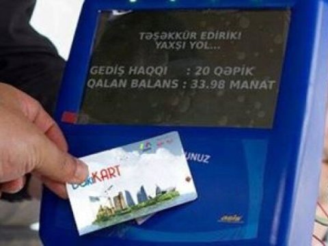 Daha bir marşrut xəttində ödəniş “BakıKart”la olacaq