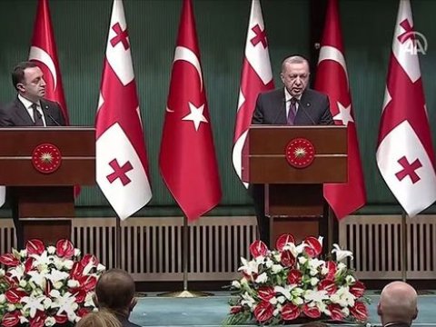 “Azərbaycan-Gürcüstan-Ermənistan üçtərəfli əməkdaşlığını dəstəkləyirik” - Ərdoğan