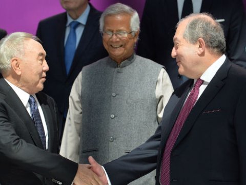 Ermənistan yeni diplomatik oyuna başladı - Qazaxıstanı tərəfinə çəkmək istəyir