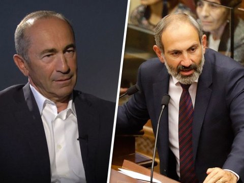 Yerevanda rəy sorğusu: Koçaryan Paşinyanı ÜSTƏLƏDİ