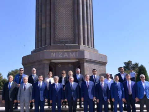 Azərbaycan və Türkiyənin baş prokuroru Gəncədə olublar - FOTOLAR