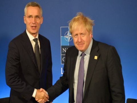 NATO Baş katibi Boris Consonla görüşüb