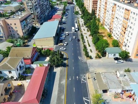 Bakıda daha bir küçə təmirə BAĞLANDI