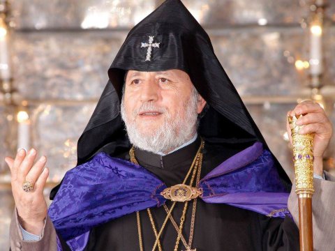 Erməni katolikosu bu gün Qarabağa gəlir