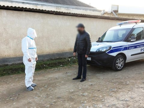 Darıxıb küçəyə çıxan COVID-19 xəstəsinə bu cəza verildi