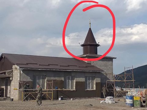Xankəndidəki bu foto erməniləri narahat etdi