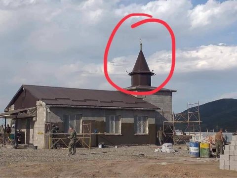 Müsəlman sülhməramlılar üçün Xocalıda məscid TİKİLDİ