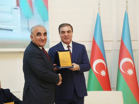 Gəncədə beynəlxalq elmi konfrans keçirilib - FOTOLAR