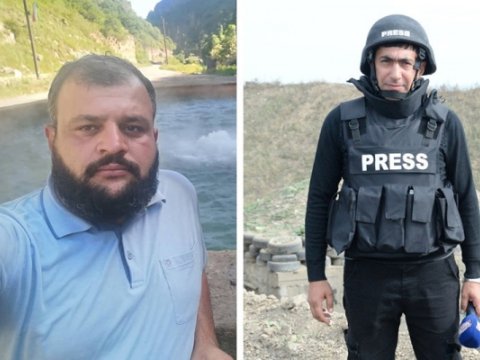 Minaya düşərək həlak olan jurnalistlərin reportajları - VİDEO