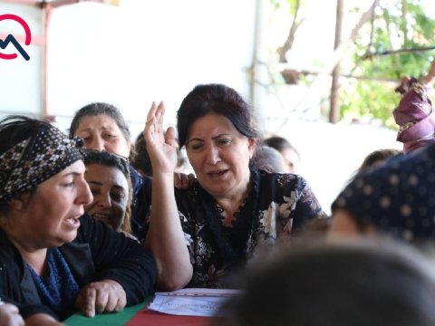 Şəhid Jurnalist Məhərrəm İbrahimovla vida mərasimi keçirilir – FOTOLAR