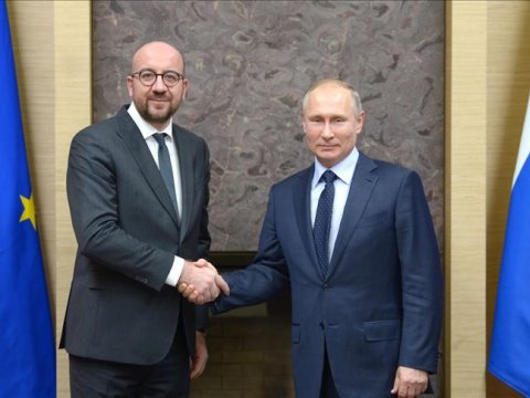 Avropa Birliyinin rəhbəri Putinlə Qarabağı MÜZAKİRƏ ETDİ