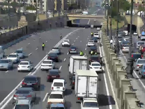 Bağırov tunelində qəza - FOTO