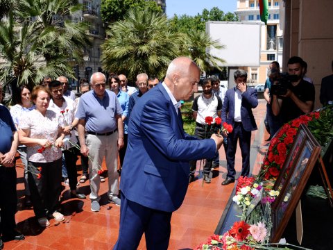 AZƏRTAC-da şəhid jurnalistlərin anım mərasimi keçirilib