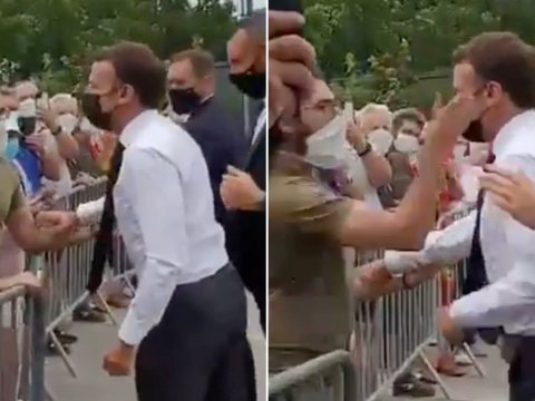 Döyülən dövlət başçıları - Makrona vurulan şillənin EFFEKTİ