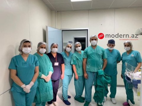 Azərbaycanda ilk dəfə beşəm dünyaya gəldi - EKSKLÜZİV- FOTOLAR